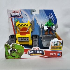 Playskool‎ Heroes Marvel Super Hero Adventures Hulk Power Dozer Playset New